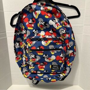 Disney‎ Loungefly Mickey Mouse All-Over Print Backpack